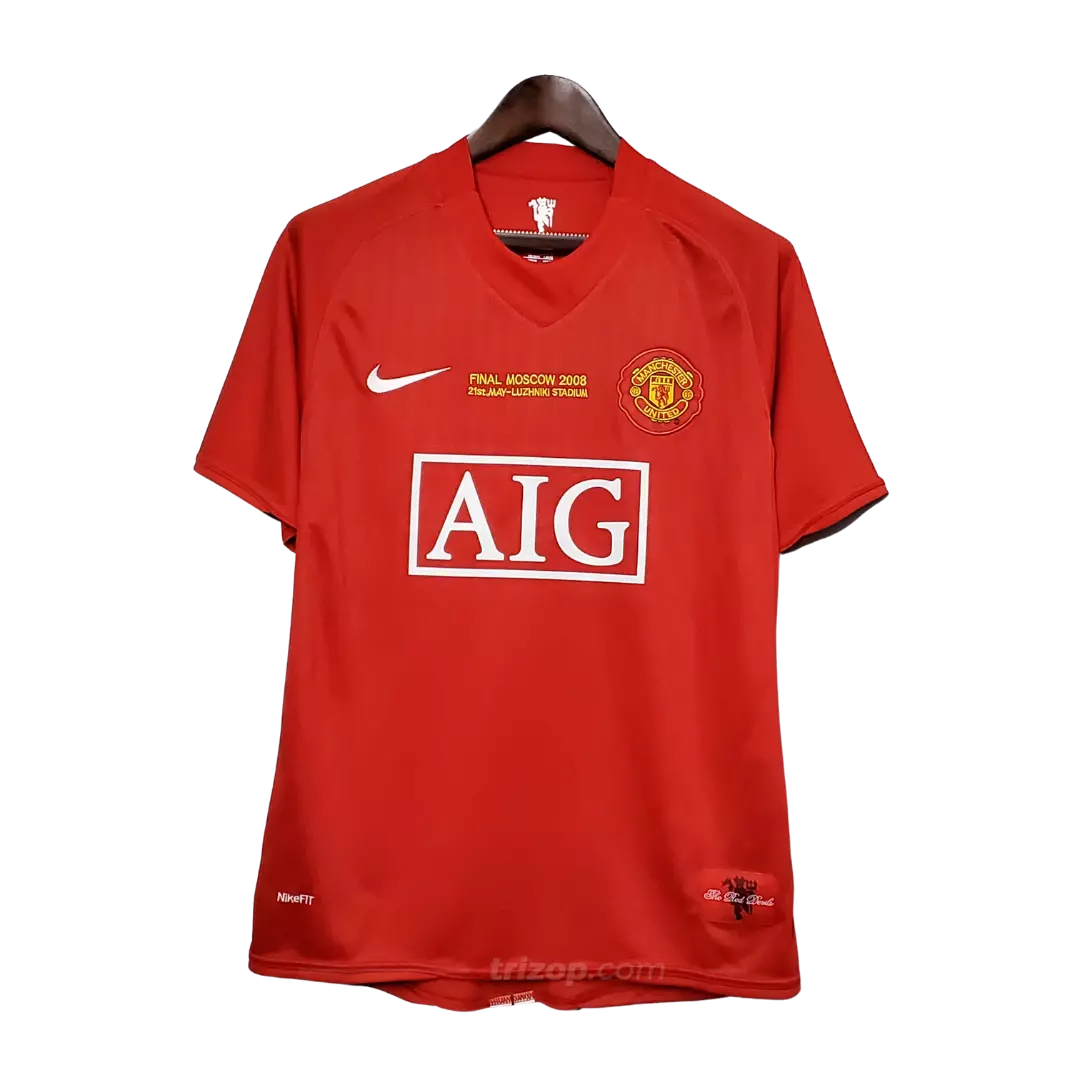 1a Equipación Manchester United (Final Champions) 2007-08