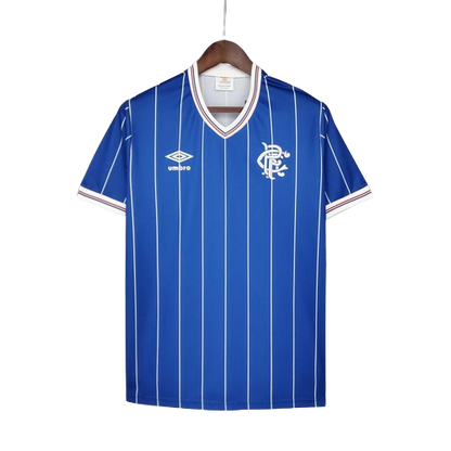 1a Equipación Rangers FC 1982-83