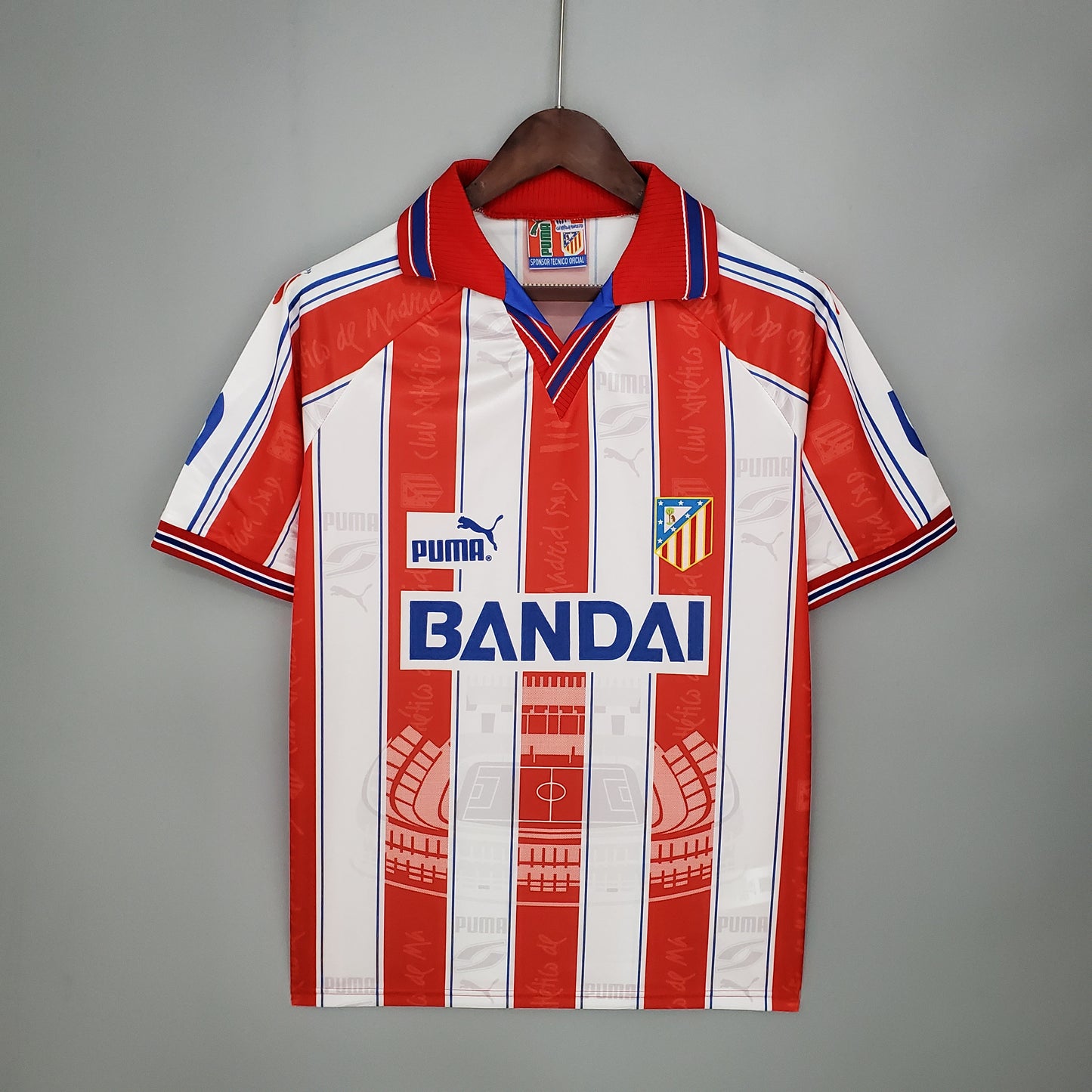 1a Equipación Atlético de Madrid 96-97